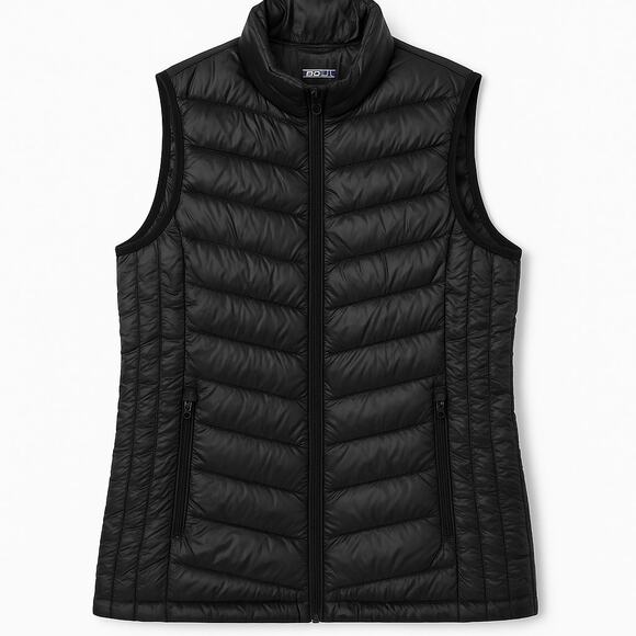 Weatherproof 32 Degrees Heat Women’s Black Puffer Vest Size M - Picture 2 of 5